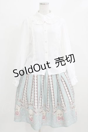 画像: axes femme kawaii / チョコベア柄スカート M ミント H-26-02-22-006-AX-SK-NS-ZH