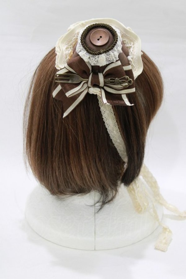 画像2: Hoshibako Works / キャラメルカヌレ ミニハット  ブラウン H-26-02-22-077-LO-AC-NS-ZH (2)