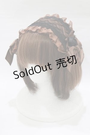 画像: Hoshibako Works / 晩課のドレス ヘッドドレス  ブラウン H-26-02-22-078-LO-AC-NS-ZH