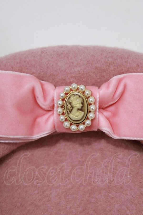 画像3: m petit by misako / AMモチーフリボンベレー  ピンク H-26-02-22-082-LO-AC-NS-ZH (3)