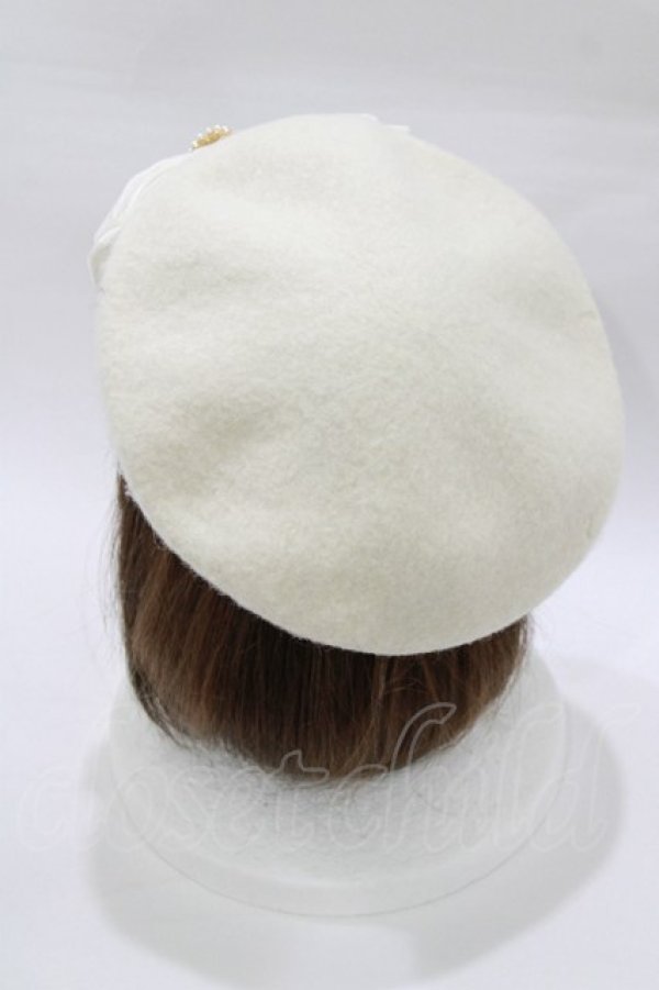 画像2: m petit by misako / AMモチーフリボンベレー  オフ H-26-02-22-084-LO-AC-NS-ZH (2)