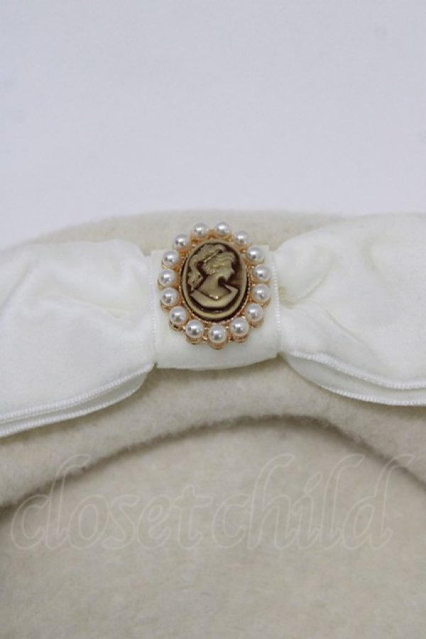 画像3: m petit by misako / AMモチーフリボンベレー  オフ H-26-02-22-084-LO-AC-NS-ZH (3)