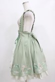 画像2: Amavel / Bonbon Ribbon Chaton スカート Free グリーン H-26-02-22-010-CA-SK-NS-ZH (2)