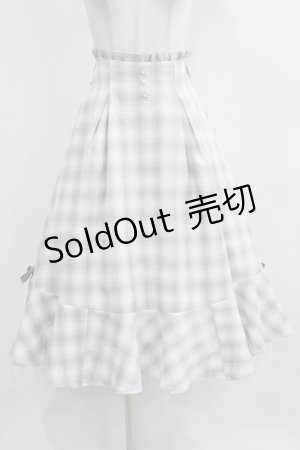 画像: Amavel / Miladyフレア切替チェックスカート Free ピンク H-26-02-22-011-CA-SK-NS-ZH