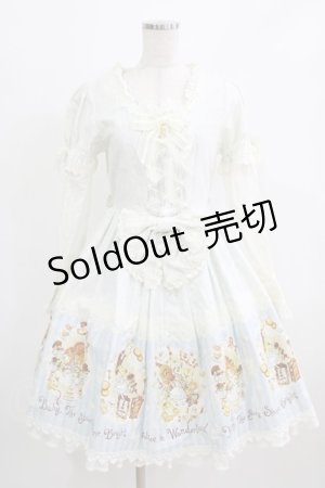 画像: BABY,THE STARS SHINE BRIGHT / Disney/不思議の国のアリスワンピース【難有】 Free サックス H-26-02-22-002-BA-OP-NS-ZH