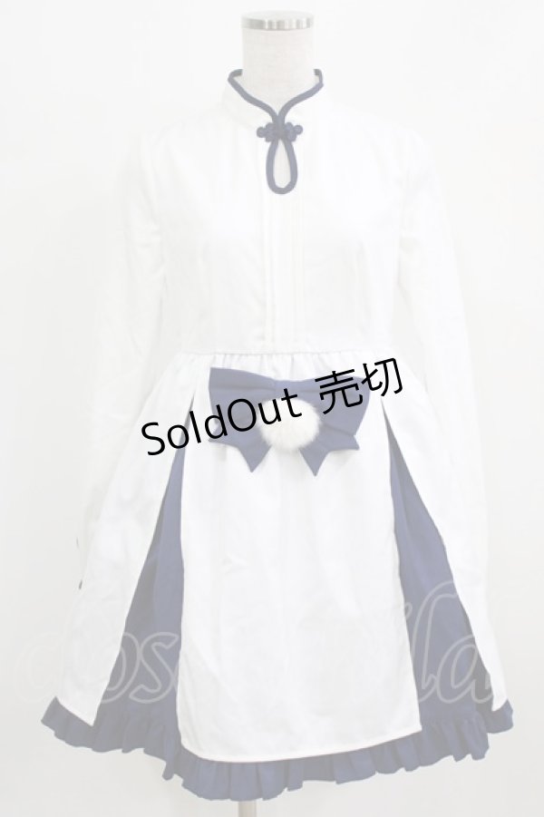 画像4: To Alice / チャイナワンピース S オフ/ネイビー H-26-02-22-018-LO-OP-NS-ZH (4)