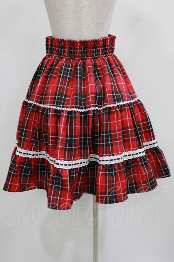 画像3: Eri Aino's Collection / シャーロットの水曜日スカート L レッド H-26-02-23-026-PU-SK-NS-ZH (3)