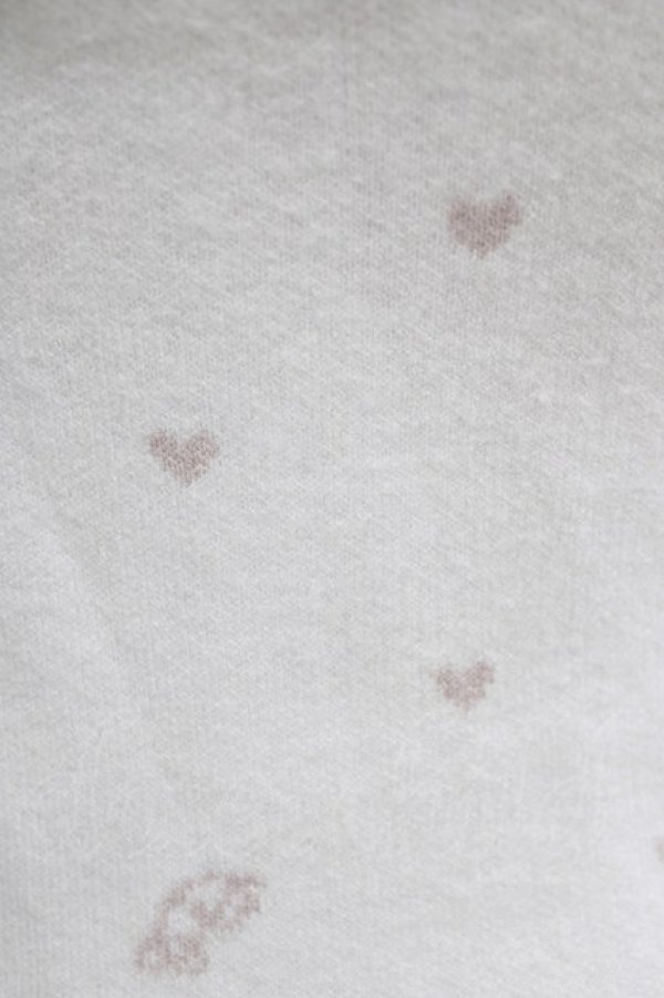 画像6: pium / piumハート柄ニットワンピースセット Free オフ/ピンク H-26-02-23-029-0-OP-NS-ZH (6)