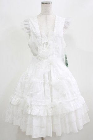 画像: Physical Drop / フリルドレス(ミニ丈) Free オフ H-26-02-23-004-LO-OP-NS-ZH