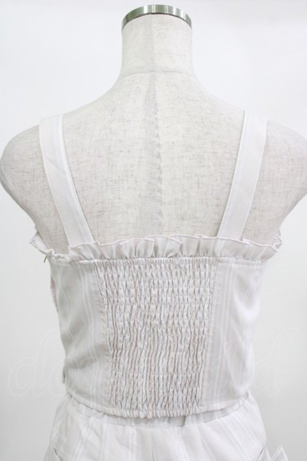 画像4: LIZ LISA / ストライプパンツ+ストライプビスチェ Free ピンク H-26-02-23-032-LO-PA-NS-ZH (4)