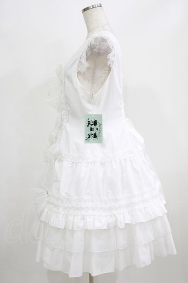 画像2: Physical Drop / フリルドレス(ミニ丈) Free オフ H-26-02-23-004-LO-OP-NS-ZH (2)