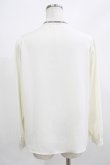画像3: Fi.n.t / はしごリボンスタンドカラーブラウス Free OFF WHITE H-26-02-23-039-CA-BL-NS-ZH (3)