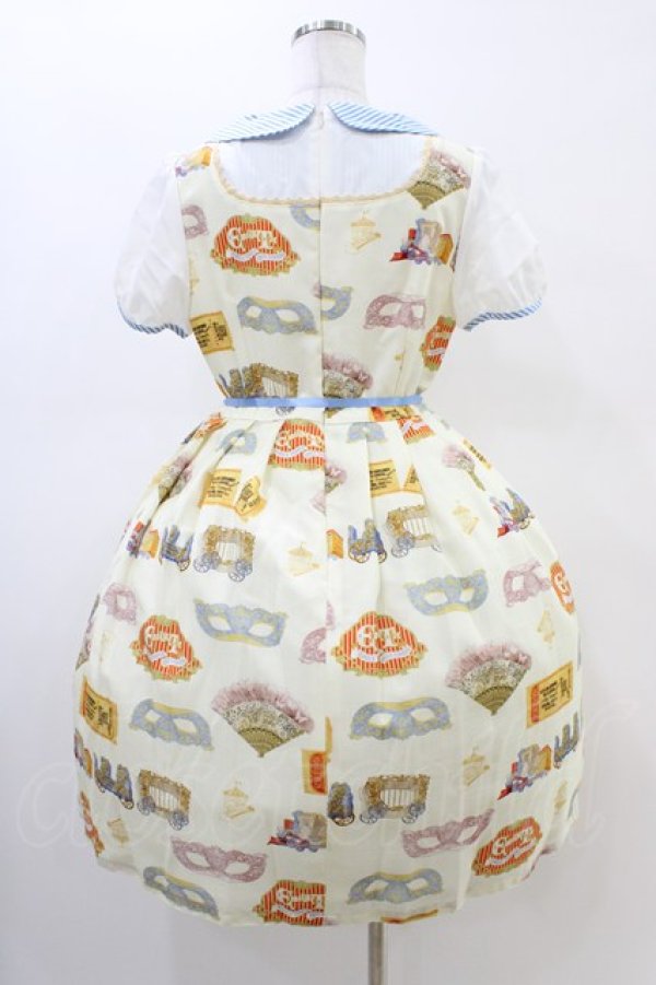 画像2: Emily Temple cute / CIRCLEワンピース  アイボリー H-26-02-23-1039-ET-OP-KB-ZH (2)