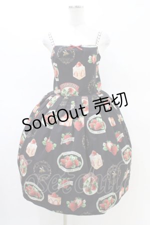 画像: Emily Temple cute / Berry Partyノースリーブワンピース  ブラック H-26-02-23-1040-ET-OP-KB-ZH