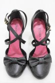 画像1: HYSTERIC GLAMOUR / リボンストラップパンプス 6(23.5cm) ブラック H-26-02-23-1004-PU-SH-KB-ZH (1)