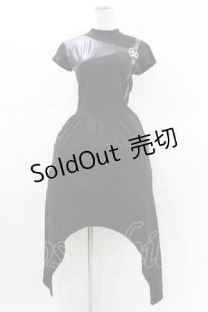 画像: Restyle / 切替サイドロングドレス XS ブラック H-26-02-23-1044-GO-OP-KB-ZH