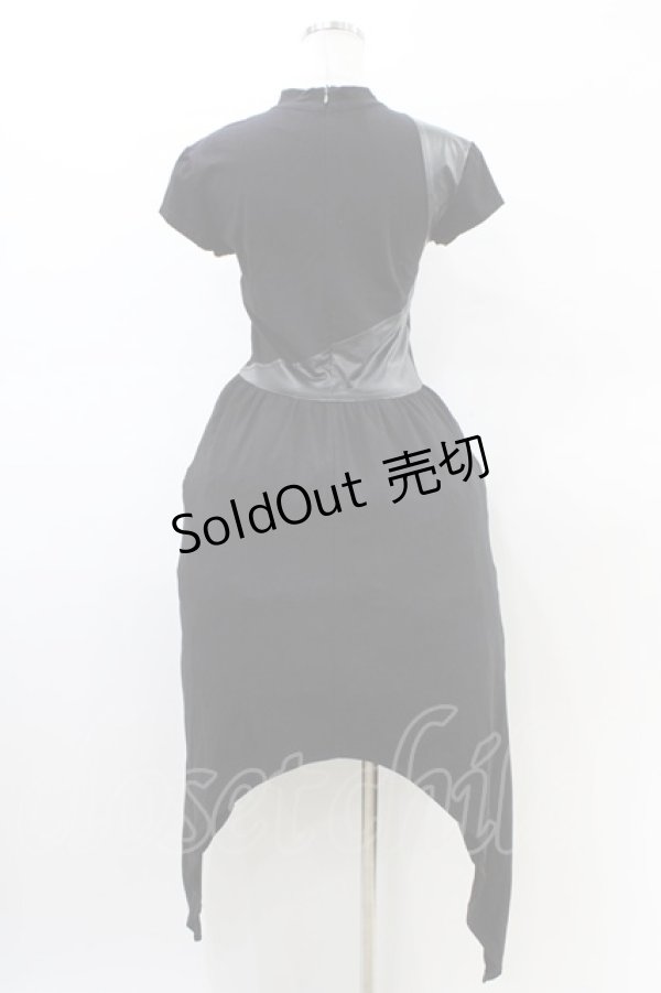 画像2: Restyle / 切替サイドロングドレス XS ブラック H-26-02-23-1044-GO-OP-KB-ZH (2)