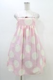 画像1: Emily Temple cute / BIGドットキャミソールワンピース  ピンク H-26-02-23-1051-ET-OP-KB-ZH (1)