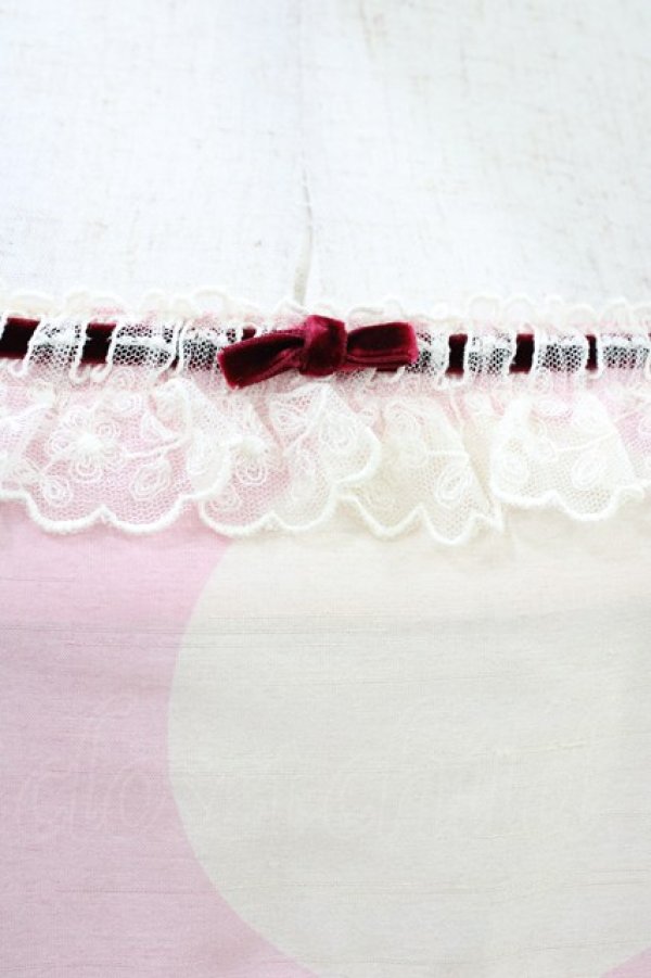 画像3: Emily Temple cute / BIGドットキャミソールワンピース  ピンク H-26-02-23-1051-ET-OP-KB-ZH (3)