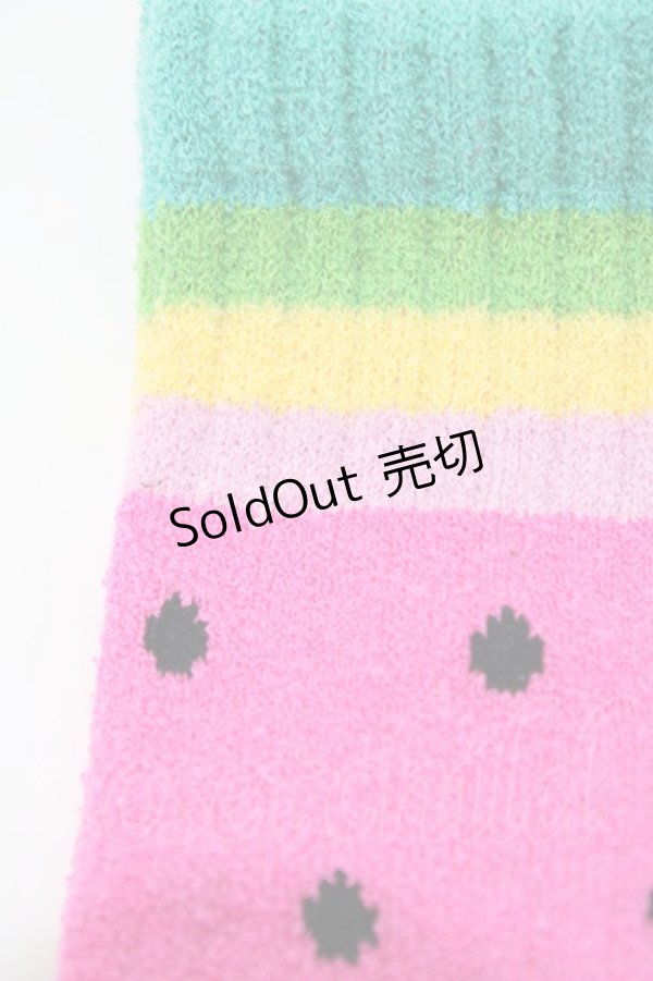 画像2: Candy Stripper / WATERMELON SOCKS   H-26-02-23-1007-PU-ZA-AK-ZH (2)