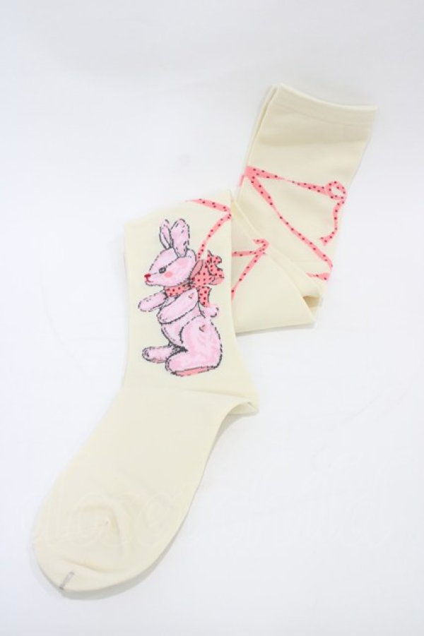 画像1: Emily Temple cute / Making Bunnyオーバーニーソックス  オフ H-26-02-23-1008-ET-ZA-KB-ZH (1)