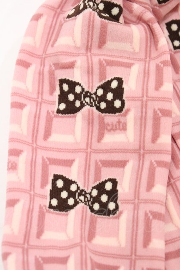 画像2: Emily Temple cute / チョコ＆水玉リボンタイツ  ストロベリー H-26-02-23-1014-ET-ZA-KB-ZH (2)