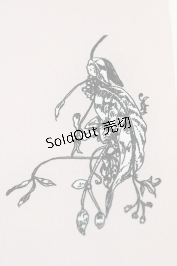 画像2: ネバアランド / 葉っぱの妖精タイツ  灰 H-26-02-23-1018-LO-ZA-KB-ZH (2)