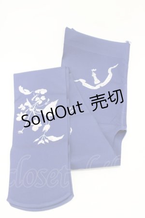 画像: ネバアランド / 葉っぱの妖精タイツ  青 H-26-02-23-1022-LO-ZA-KB-ZH