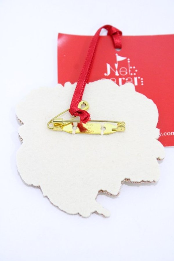 画像2: ネバアランド / 彗星の名札ブローチ  金×白 H-26-02-23-1026-LO-ZA-KB-ZH (2)