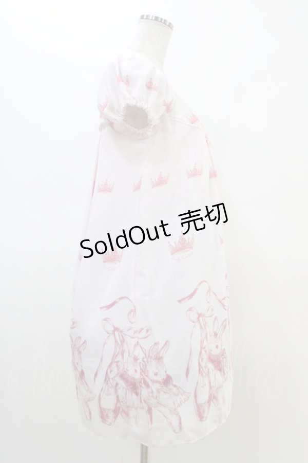 画像3: Emily Temple cute / Crown BUNNYワンピース  ピンク H-26-02-23-1038-ET-OP-KB-ZH (3)