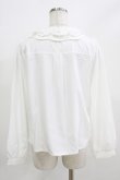 画像3: axes femme POETIQUE / レースビック襟ブラウス M オフ H-26-02-23-050-AX-TO-NS-ZH (3)