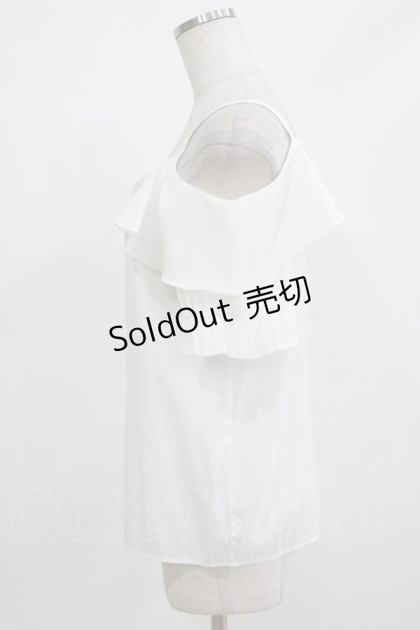 画像2: LODISPOTTO / オフショルブラウス M ホワイト H-26-02-23-052-LO-BL-NS-ZH (2)