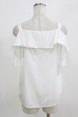 画像3: LODISPOTTO / オフショルブラウス M ホワイト H-26-02-23-052-LO-BL-NS-ZH (3)