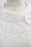 画像4: axes femme kawaii / レーシーフリルニットプル M ピンク H-26-02-23-059-AX-TO-NS-ZH (4)