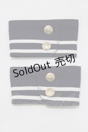 画像: metamorphose / セーラーカフス  ネイビー H-26-02-23-068-ME-ZA-NS-ZH