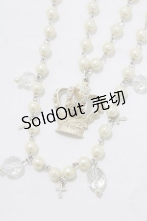 画像: BABY,THE STARS SHINE BRIGHT / 王冠2連パールチョーカー  ゴールド H-26-02-23-069-BA-AC-NS-ZH