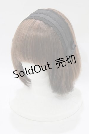 画像: m petit by misako / TT*AMヘッドドレス  ブラック H-26-02-23-071-LO-AC-NS-ZH