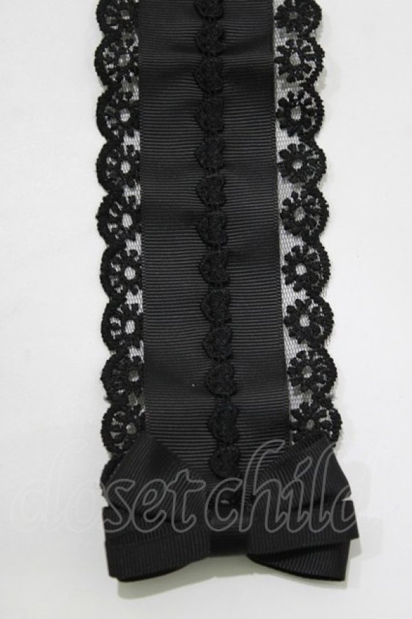 画像3: m petit by misako / TT*AMヘッドドレス  ブラック H-26-02-23-071-LO-AC-NS-ZH (3)