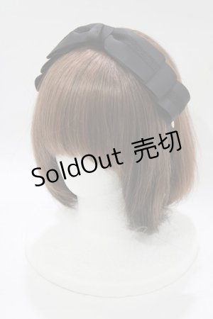 画像: m petit by misako / NINA'S コラボカチューシャ  ブラック H-26-02-23-072-LO-AC-NS-ZH