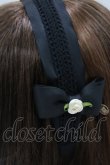 画像3: m petit by misako / NINA'sコラボ AM*NIフラワーカチューシャ  ブラック H-26-02-23-073-LO-AC-NS-ZH (3)