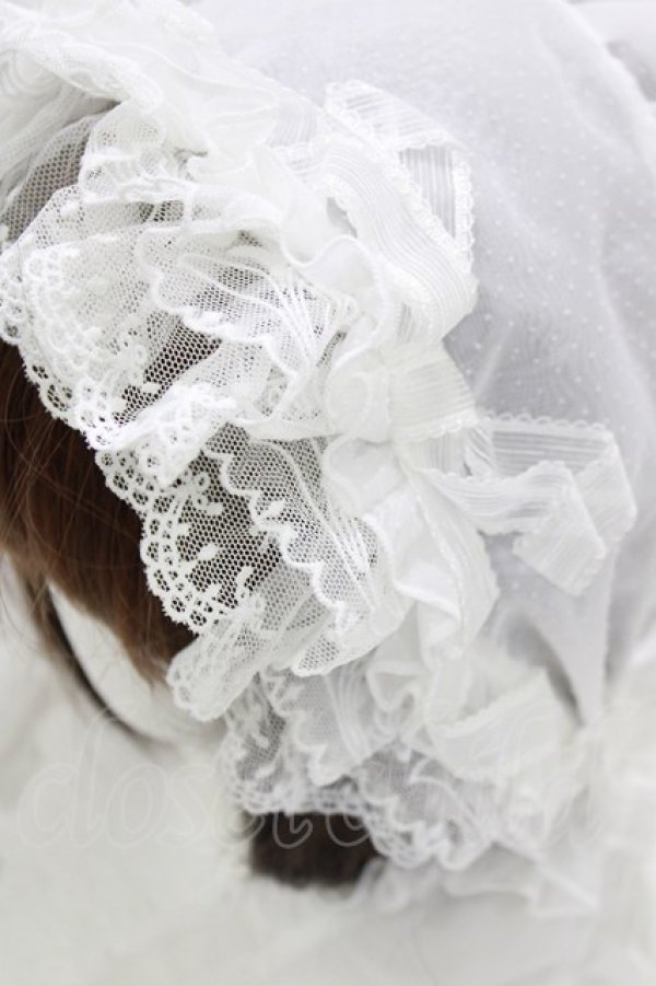 画像4: Hoshibako Works / サマーアリス ソフトボンネット  オフ H-26-02-23-076-LO-AC-NS-ZH (4)