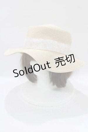 画像: LIZ LISA / ストローハット  ナチュラル H-26-02-23-077-LO-AC-NS-ZH