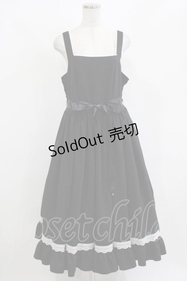 画像5: metamorphose / 【プラスサイズ】Priere〜星に祈りを〜ミディアムジャンパースカート プラスサイズ ブラック H-26-02-23-012-ME-OP-NS-ZH (5)