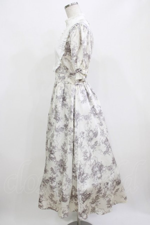 画像2: m petit by misako / トワルドジュイワンピース S オフ H-26-02-23-015-LO-OP-NS-ZH (2)