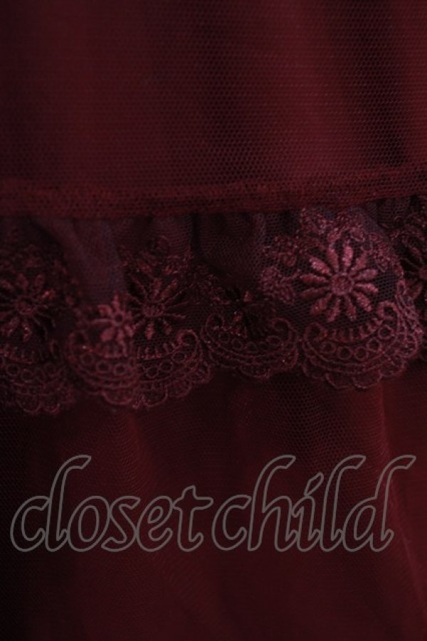 画像5: axes femme / コルセット風編上ジャンスカ M レッド H-26-02-23-018-AX-OP-NS-ZH (5)