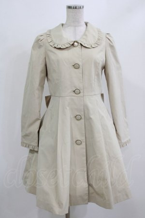 画像: Secret Honey / バックリボンスプリングコート Free ベージュ H-26-02-23-020-CA-CO-NS-ZH