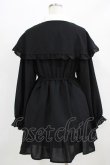 画像3: majoretty / ケープワンピース L ブラック H-26-02-24-028-GO-OP-NS-ZH (3)