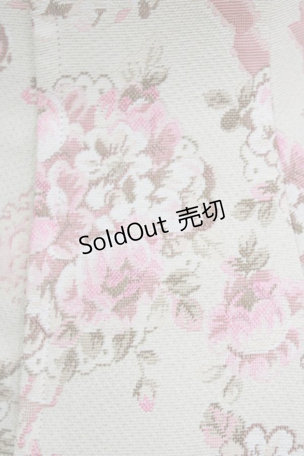 画像4: BABY,THE STARS SHINE BRIGHT / くまちゃんブーケ柄ゴブランジャンパースカート Free 生成り H-26-02-24-003-BA-OP-NS-ZH (4)