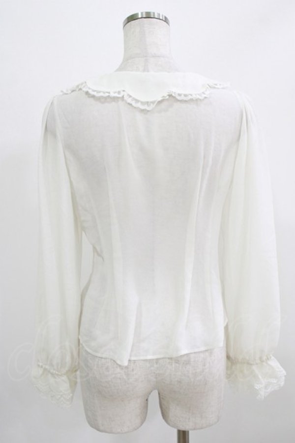 画像3: ALICE and the PIRATES / リトルローズブラウス Free 生成り H-26-02-24-035-PA-BL-NS-ZH (3)