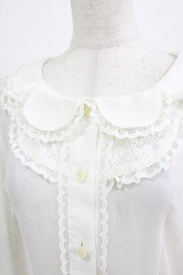 画像4: ALICE and the PIRATES / リトルローズブラウス Free 生成り H-26-02-24-035-PA-BL-NS-ZH (4)